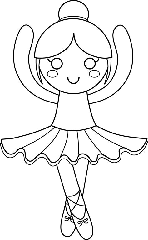 Ballerina Coloring Pages Printable